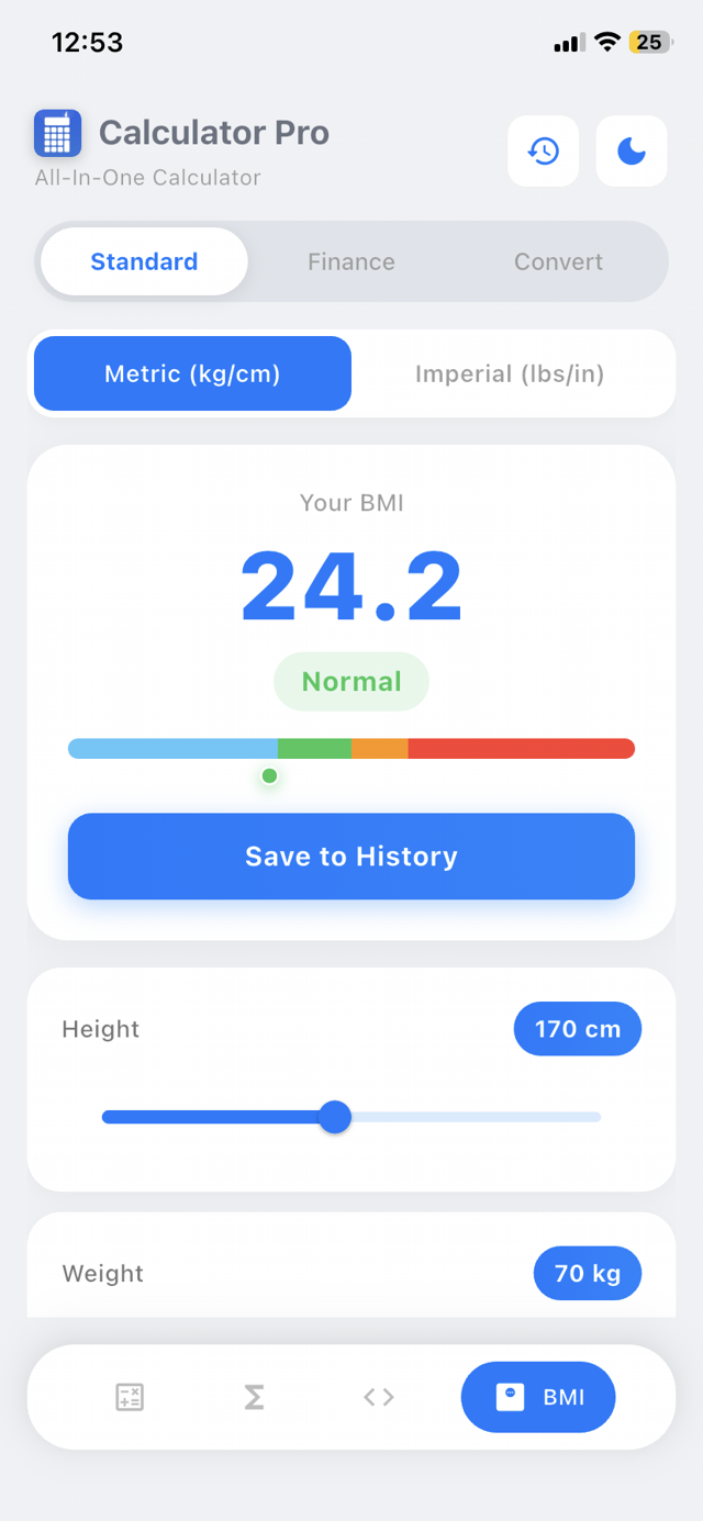 BMI Calculator