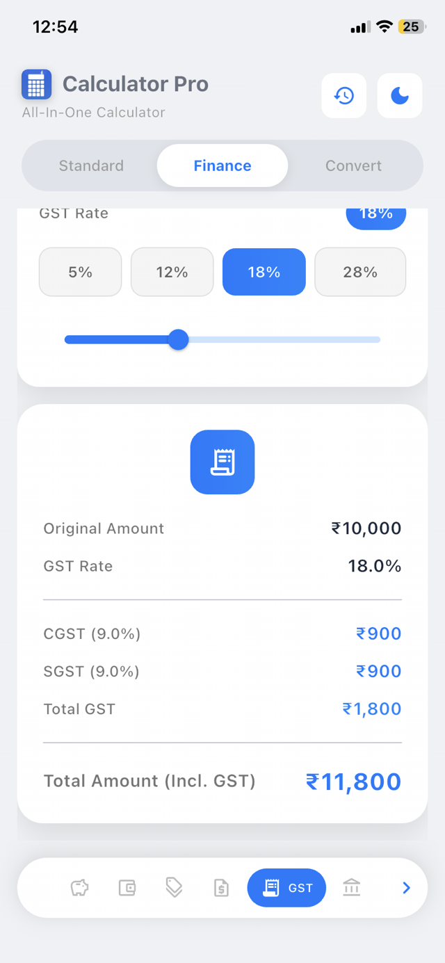 GST Calculator